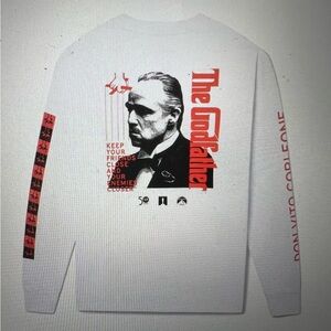 The GodFather Corleone long sleeve adult unisex tee. 100% cotton